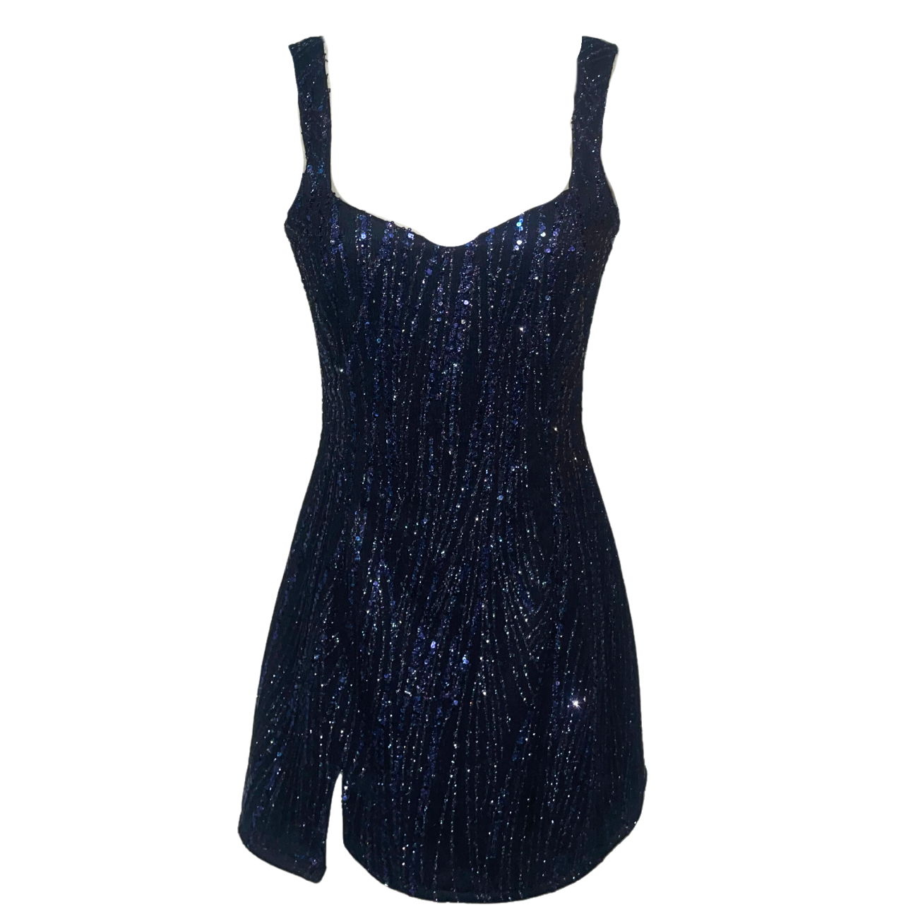 MIDNIGHT MOON MINI DRESS