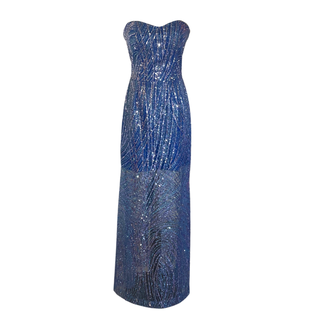 ROYAL SAPPHIRE MAXI GOWN