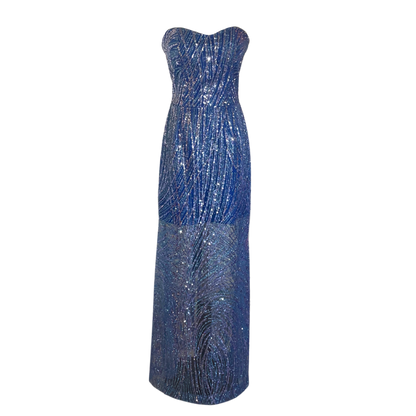 ROYAL SAPPHIRE MAXI GOWN