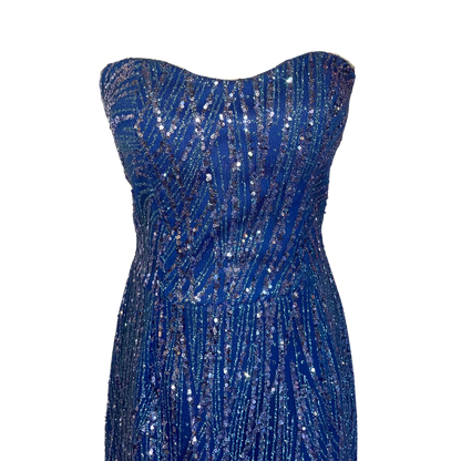 ROYAL SAPPHIRE MAXI GOWN