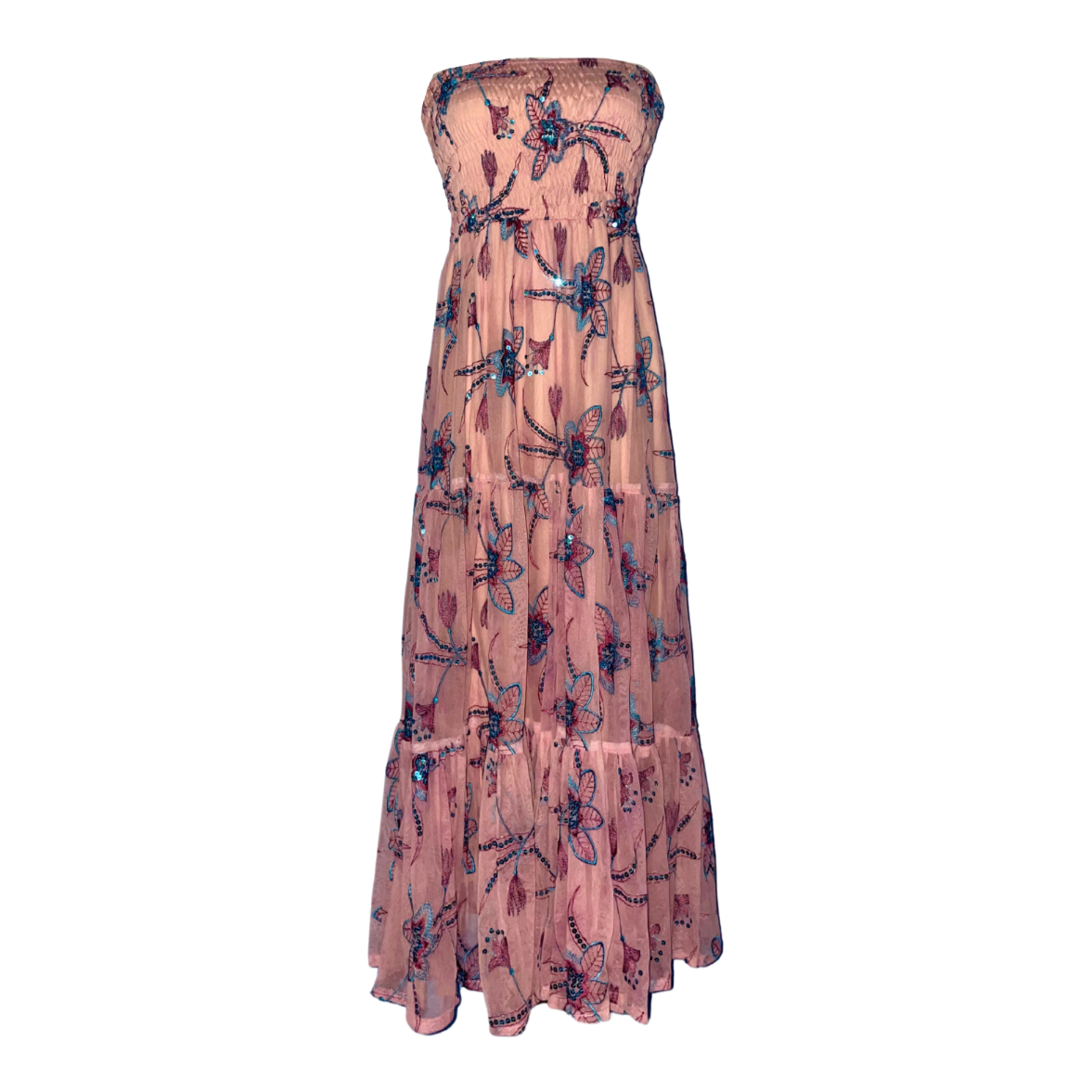 SOLAR FLEUR TIER DRESS